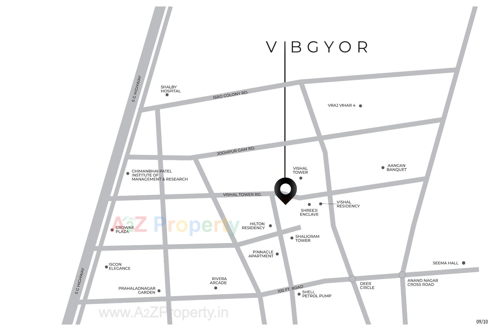  of real estate project Vibgyor located at Jodhpur, Ahmedabad, Gujarat
