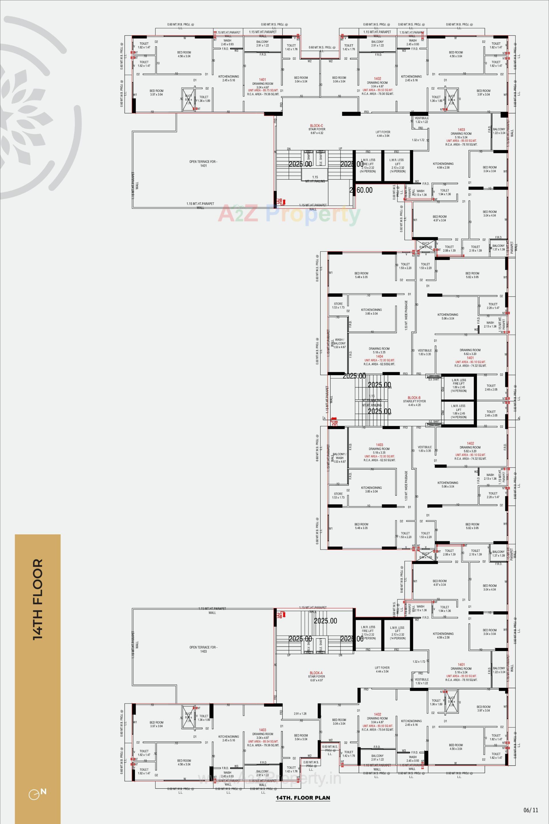 Layout of real estate project Viburnum located at Shilaj, Ahmedabad, Gujarat