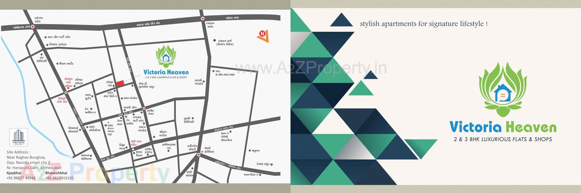  of real estate project Victoria Heaven located at Hanspura, Ahmedabad, Gujarat