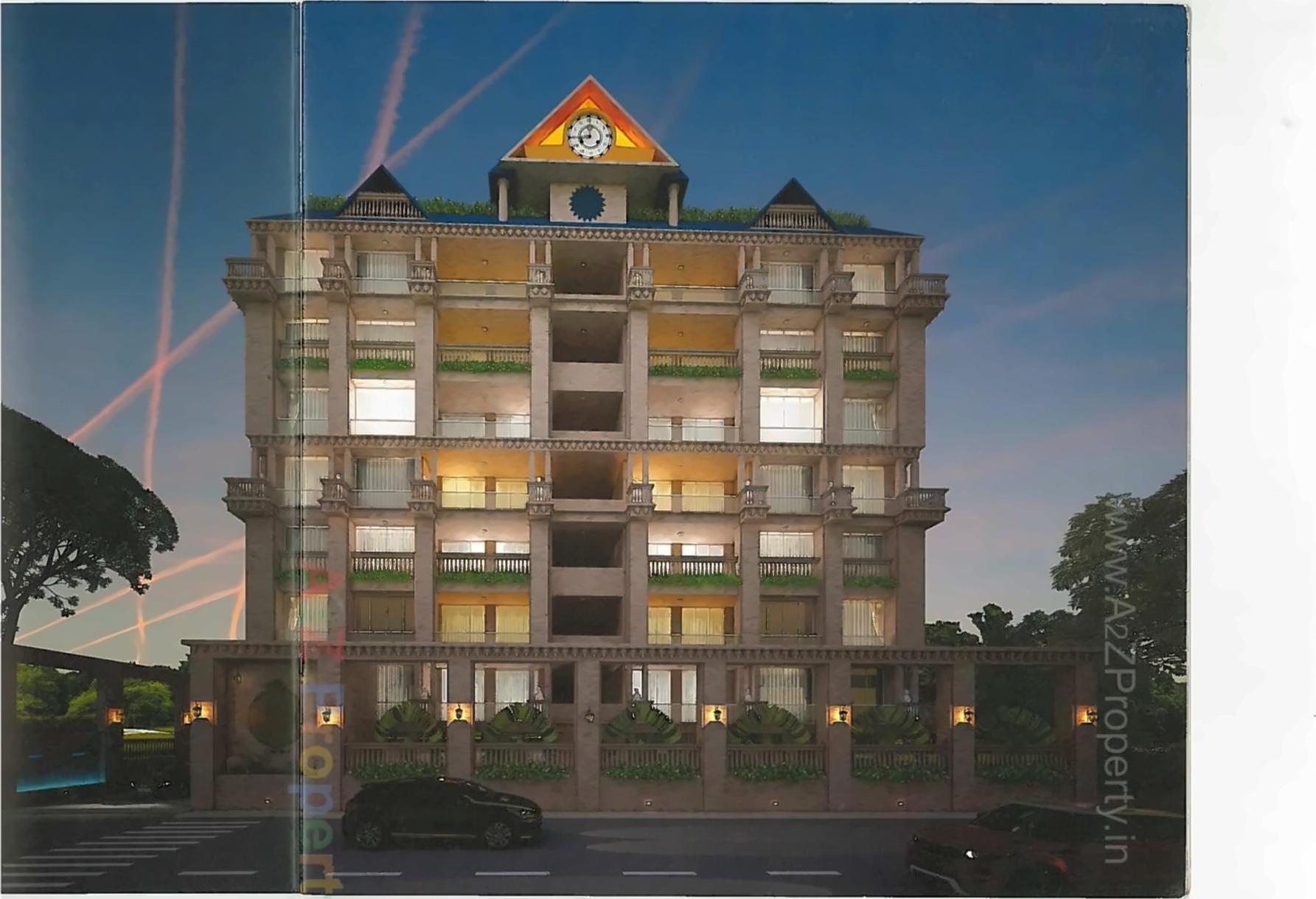 3D Elevation of real estate project Victoria Heritage located at Nikol, Ahmedabad, Gujarat