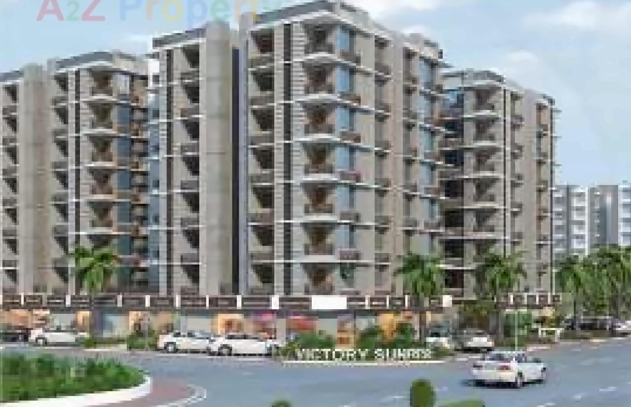 3D Elevation of real estate project Victory Sunrise located at Gota, Ahmedabad, Gujarat