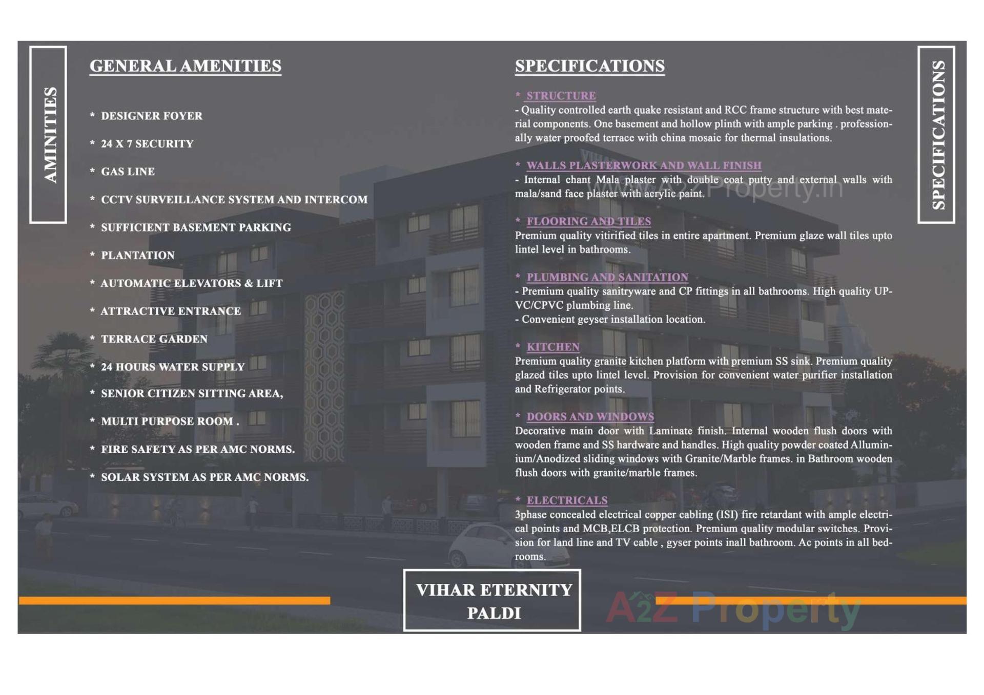 of real estate project Vihar Eternity located at Ahmedabad, Ahmedabad, Gujarat