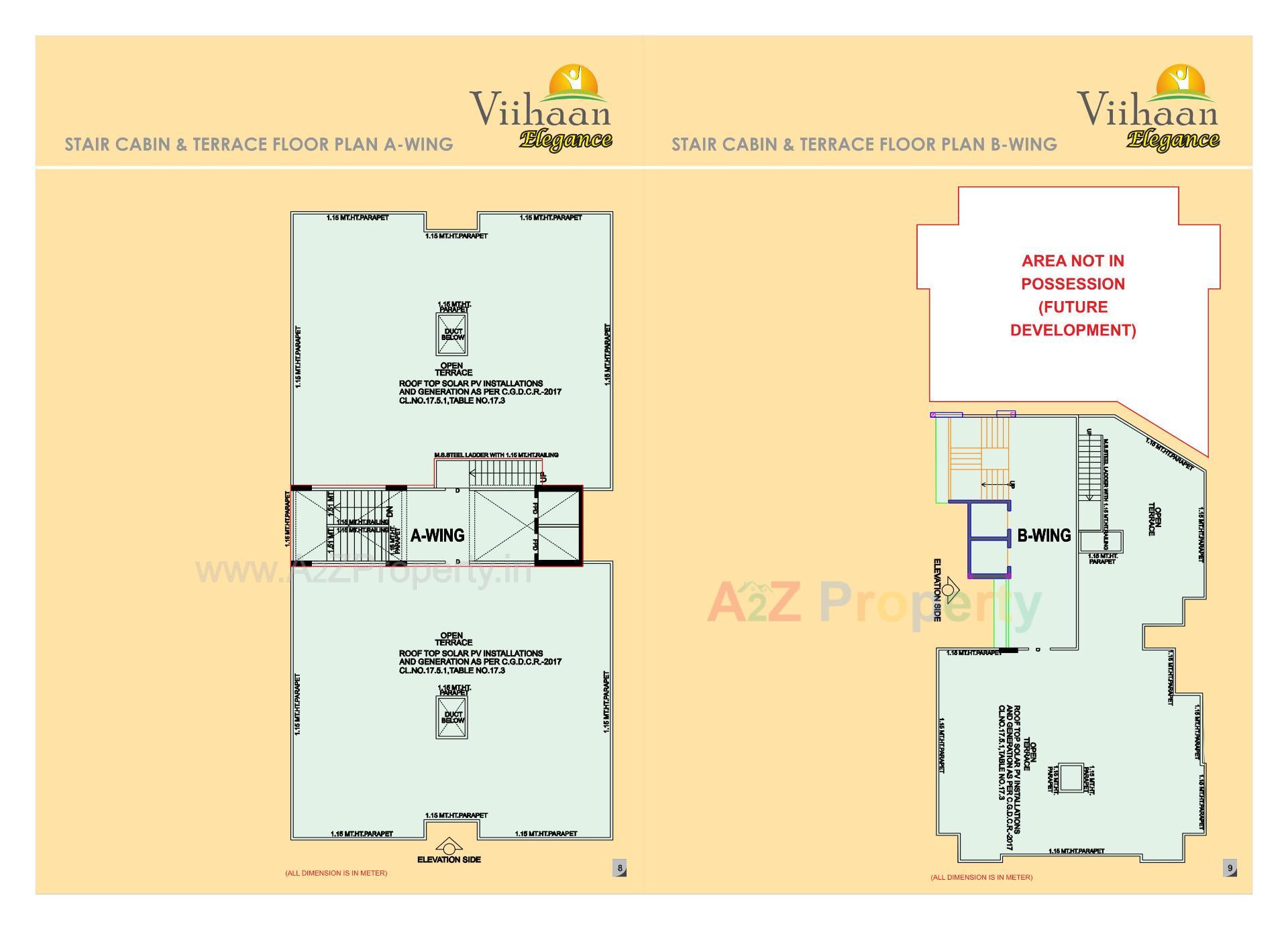 Layout of real estate project Viihaan Elegance located at Ahmedabad, Ahmedabad, Gujarat
