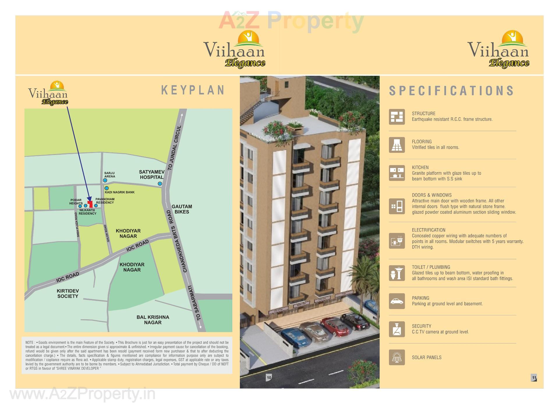 of real estate project Viihaan Elegance located at Ahmedabad, Ahmedabad, Gujarat