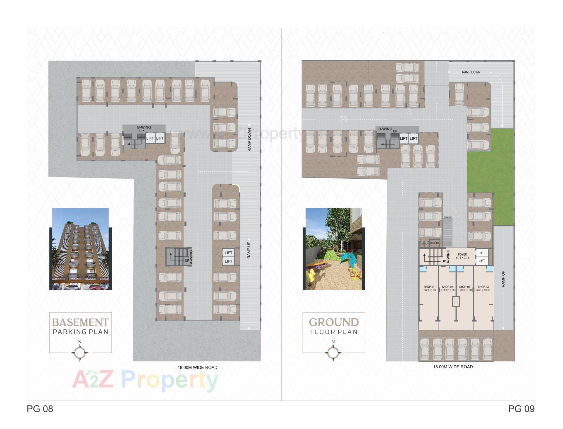 Layout of real estate project Viihaan Elegance located at Ahmedabad, Ahmedabad, Gujarat