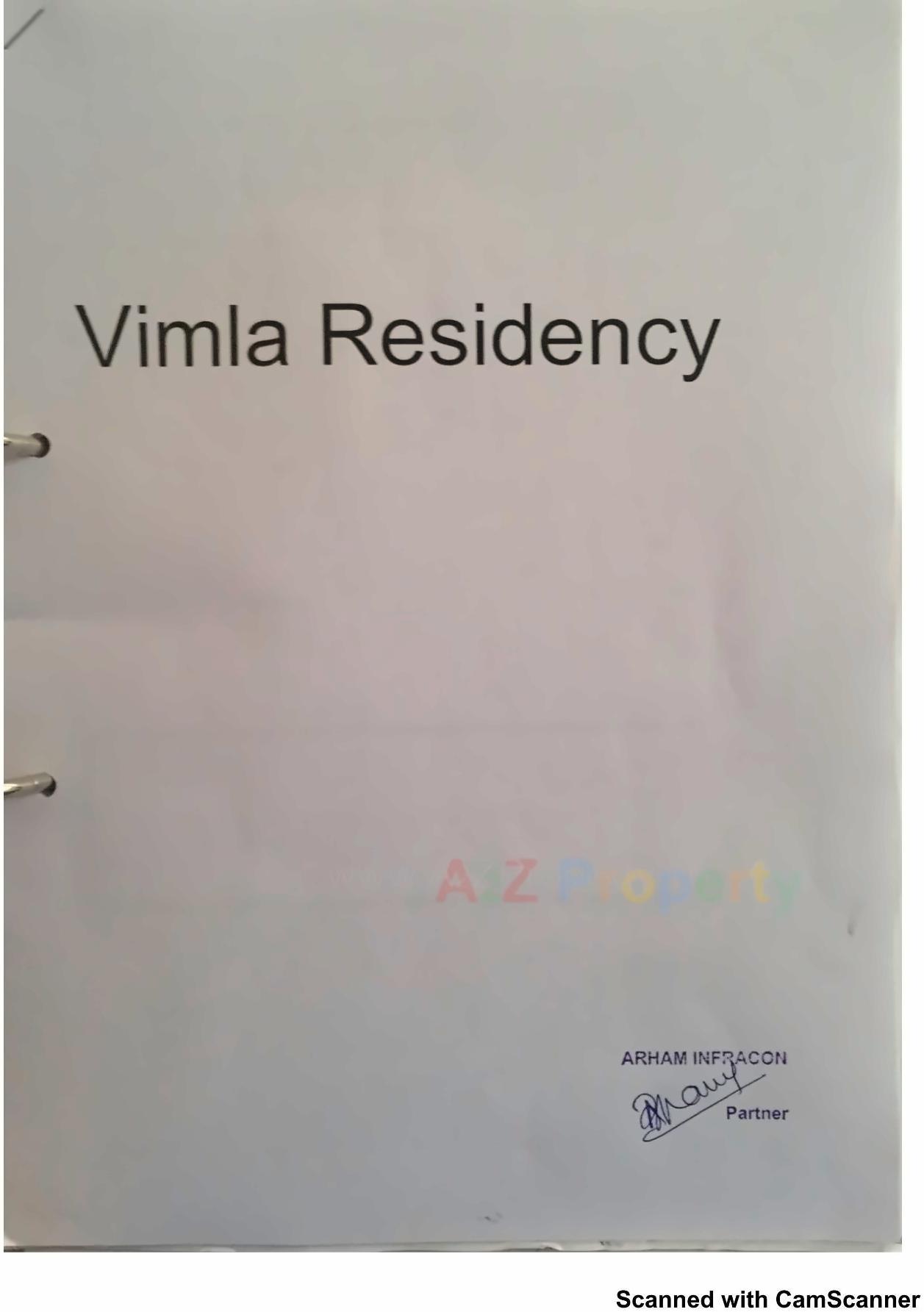  of real estate project Vimla Residency located at Paldi, Ahmedabad, Gujarat