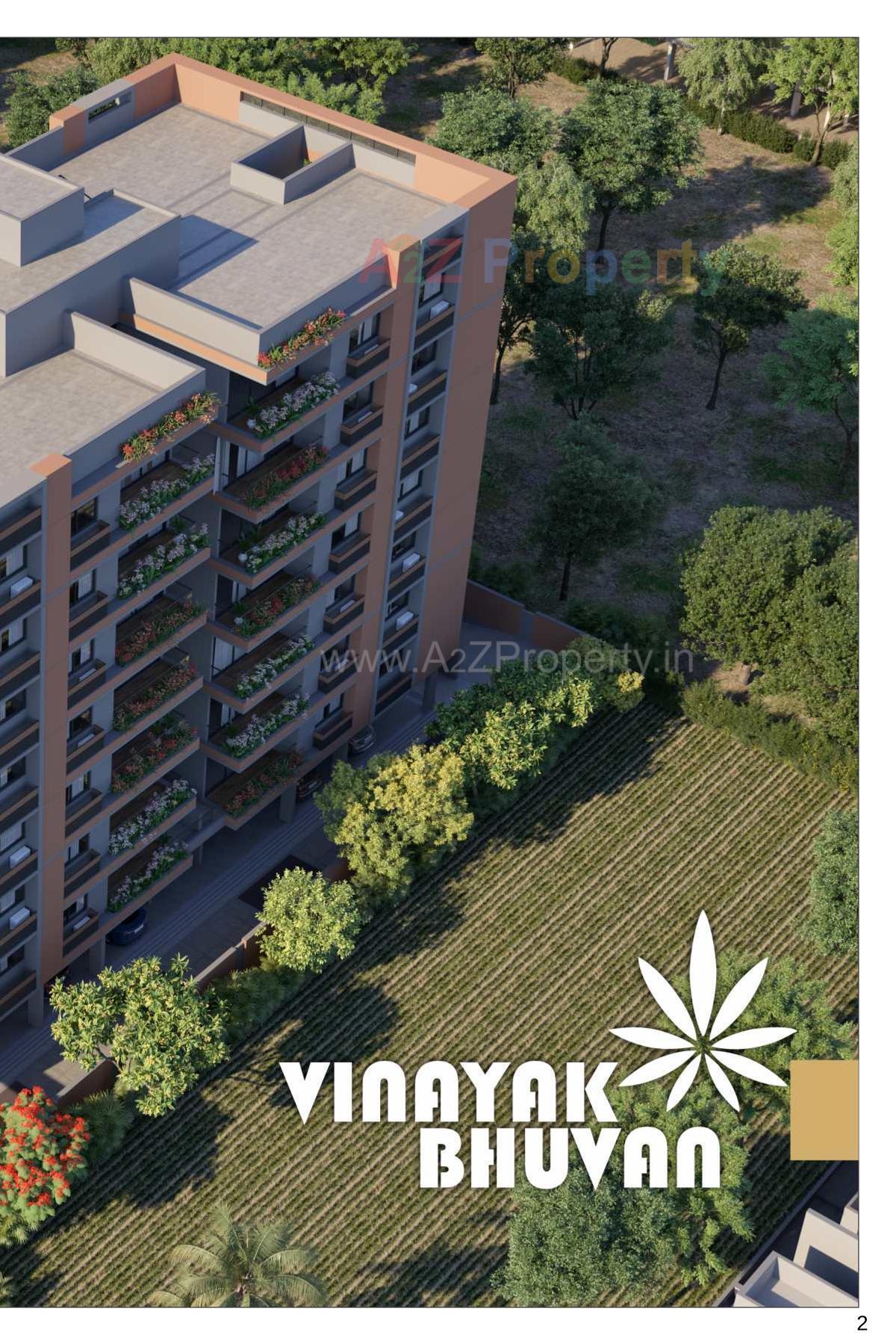 3D Elevation of real estate project Vinayak Bhuvan located at Nikol, Ahmedabad, Gujarat