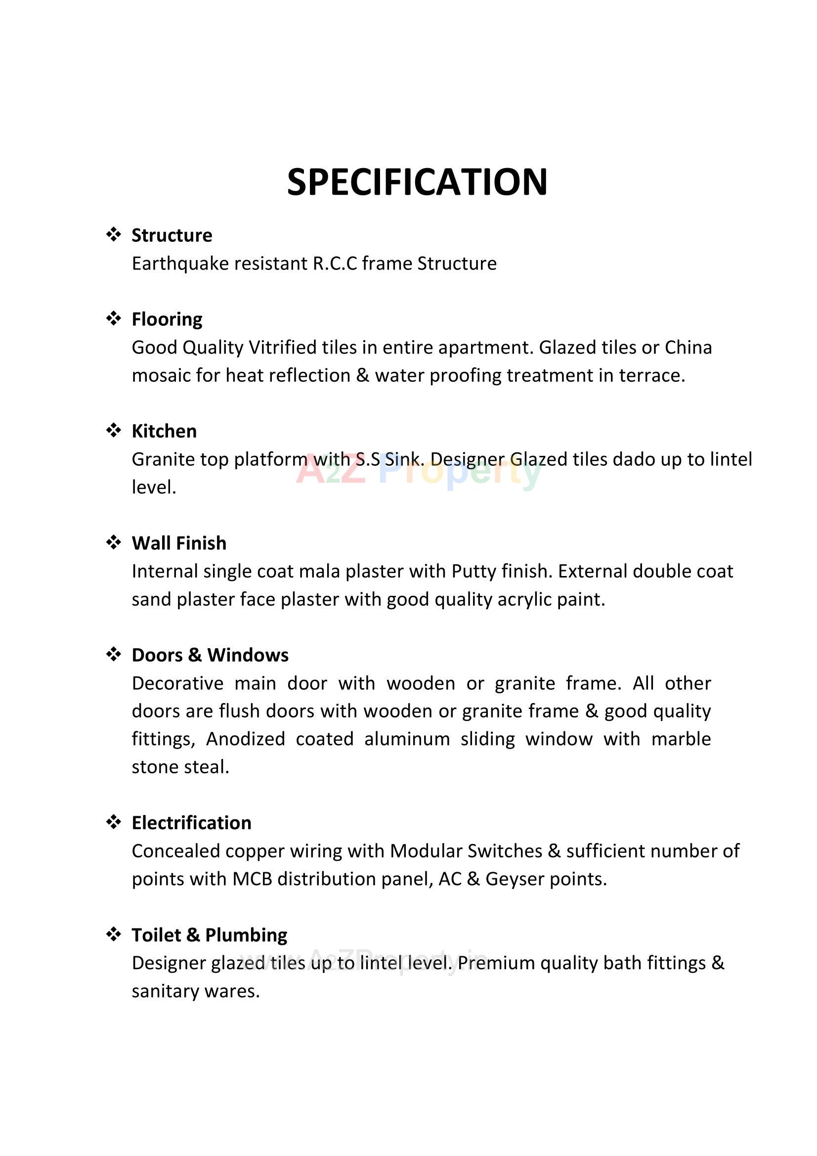  of real estate project Vinayak Embassy located at Shilaj, Ahmedabad, Gujarat