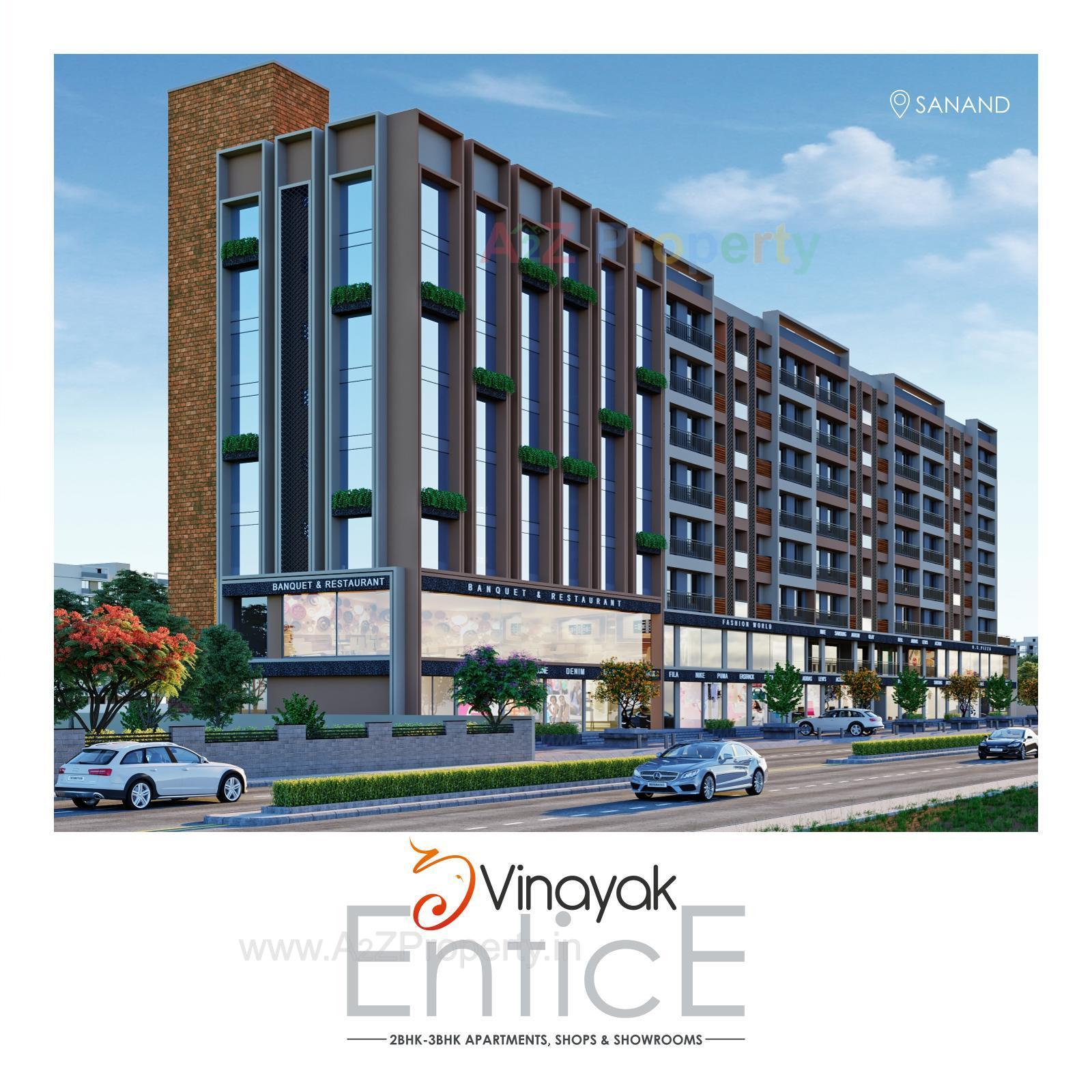 3D Elevation of real estate project Vinayak Entice located at Ahmedabad, Ahmedabad, Gujarat