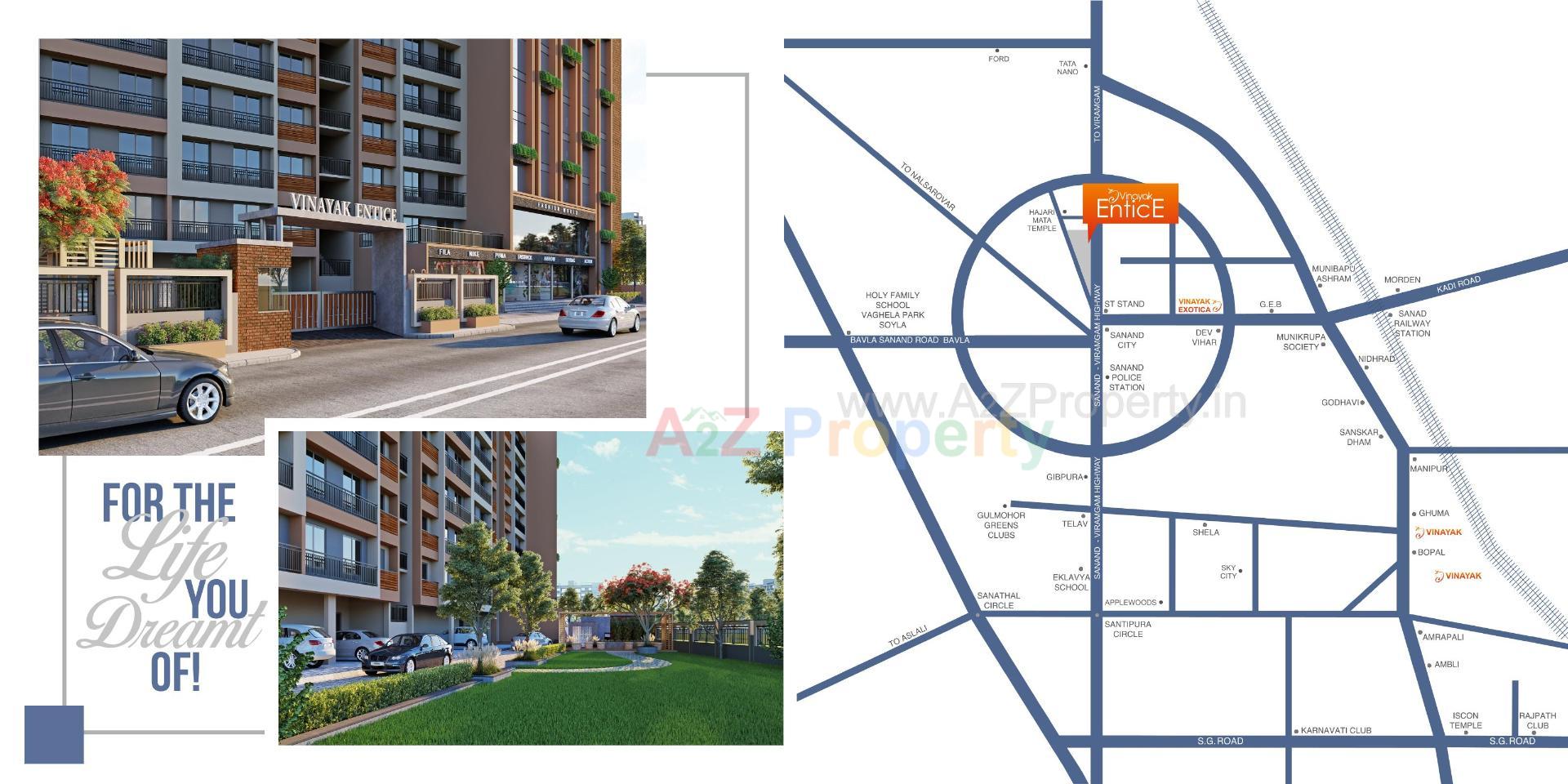  of real estate project Vinayak Entice located at Ahmedabad, Ahmedabad, Gujarat