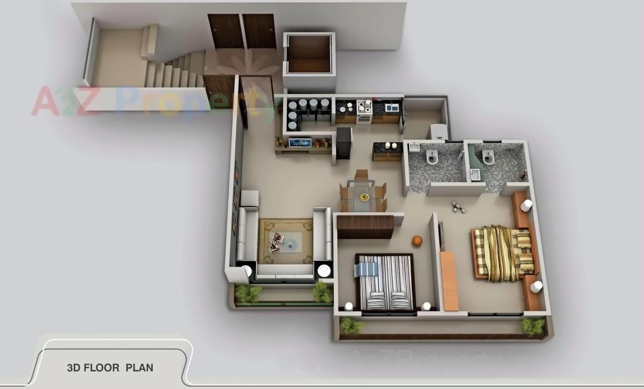 Layout of real estate project Vinayak Exotica located at Sanand, Ahmedabad, Gujarat