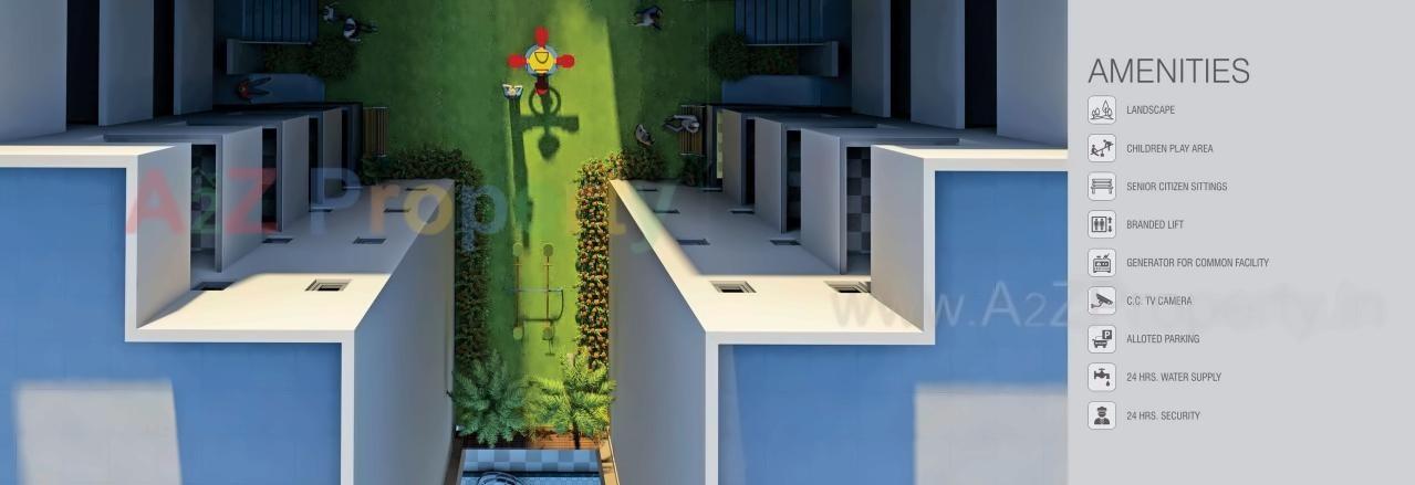 3D Elevation of real estate project Vinayak Exotica located at Sanand, Ahmedabad, Gujarat