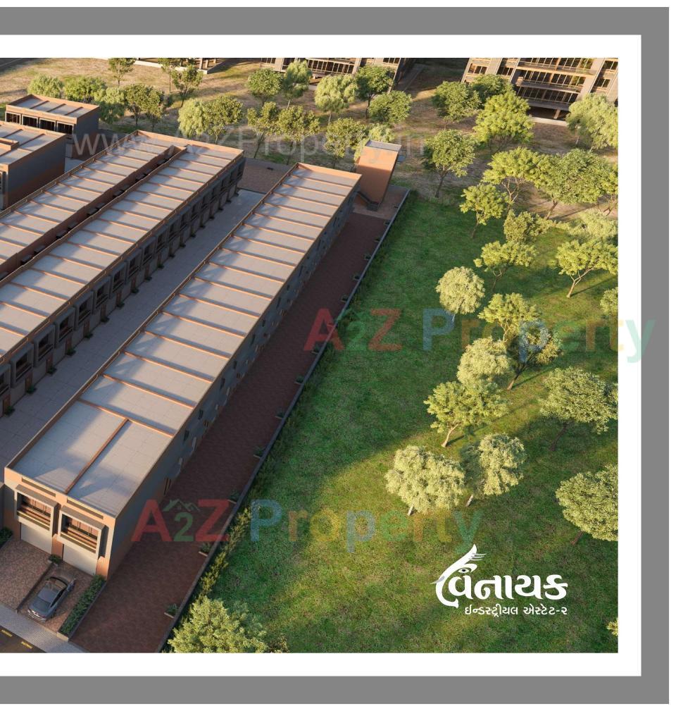 3D Elevation of real estate project Vinayak Industrial Estate located at Kathwada, Ahmedabad, Gujarat