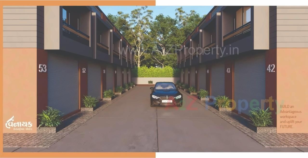 3D Elevation of real estate project Vinayak Industrial Estate located at Ahmedabad, Ahmedabad, Gujarat