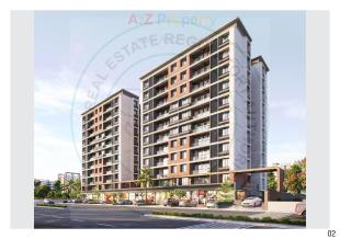 Elevation of real estate project Vincitore Rivera located at Vastral, Ahmedabad, Gujarat