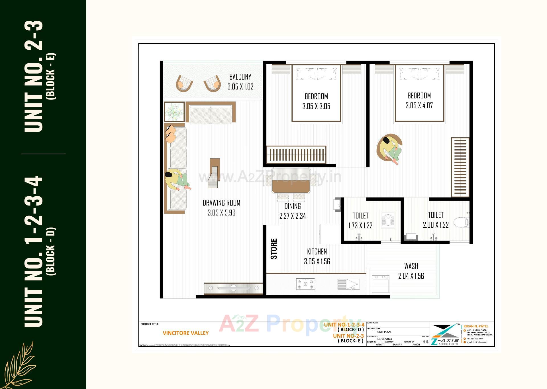 Layout of real estate project Vincitore Valley located at Hathijan, Ahmedabad, Gujarat