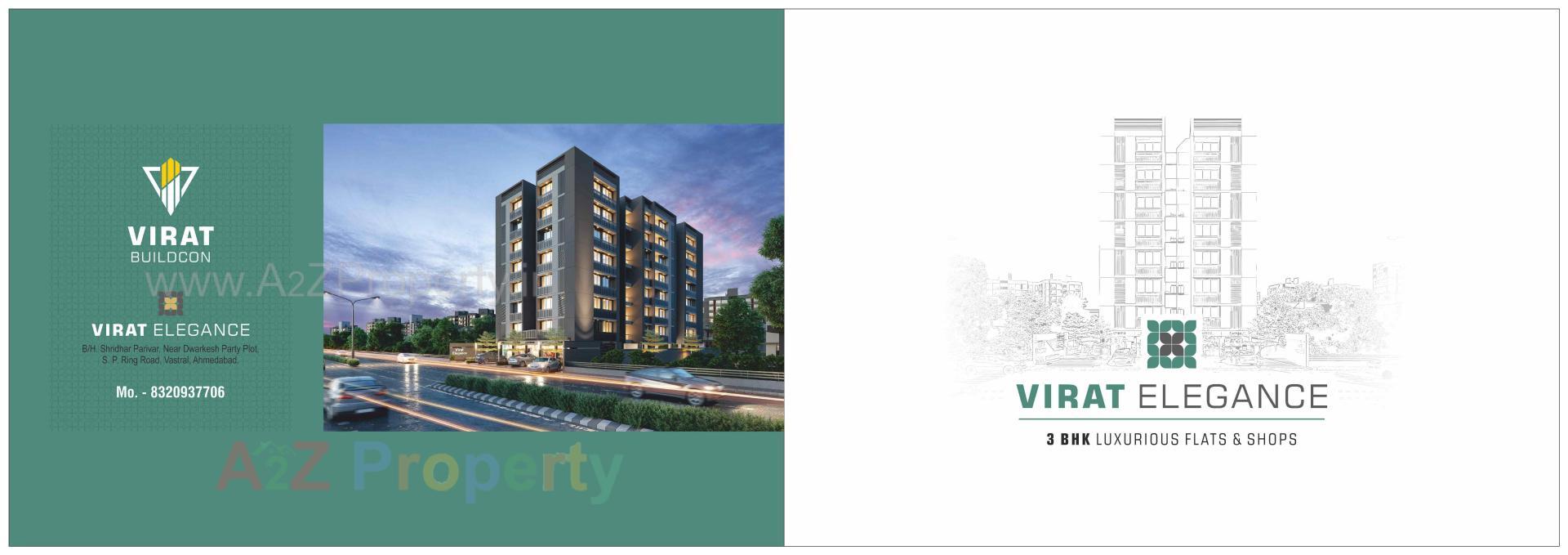  of real estate project Virat Elegance located at Vastral, Ahmedabad, Gujarat