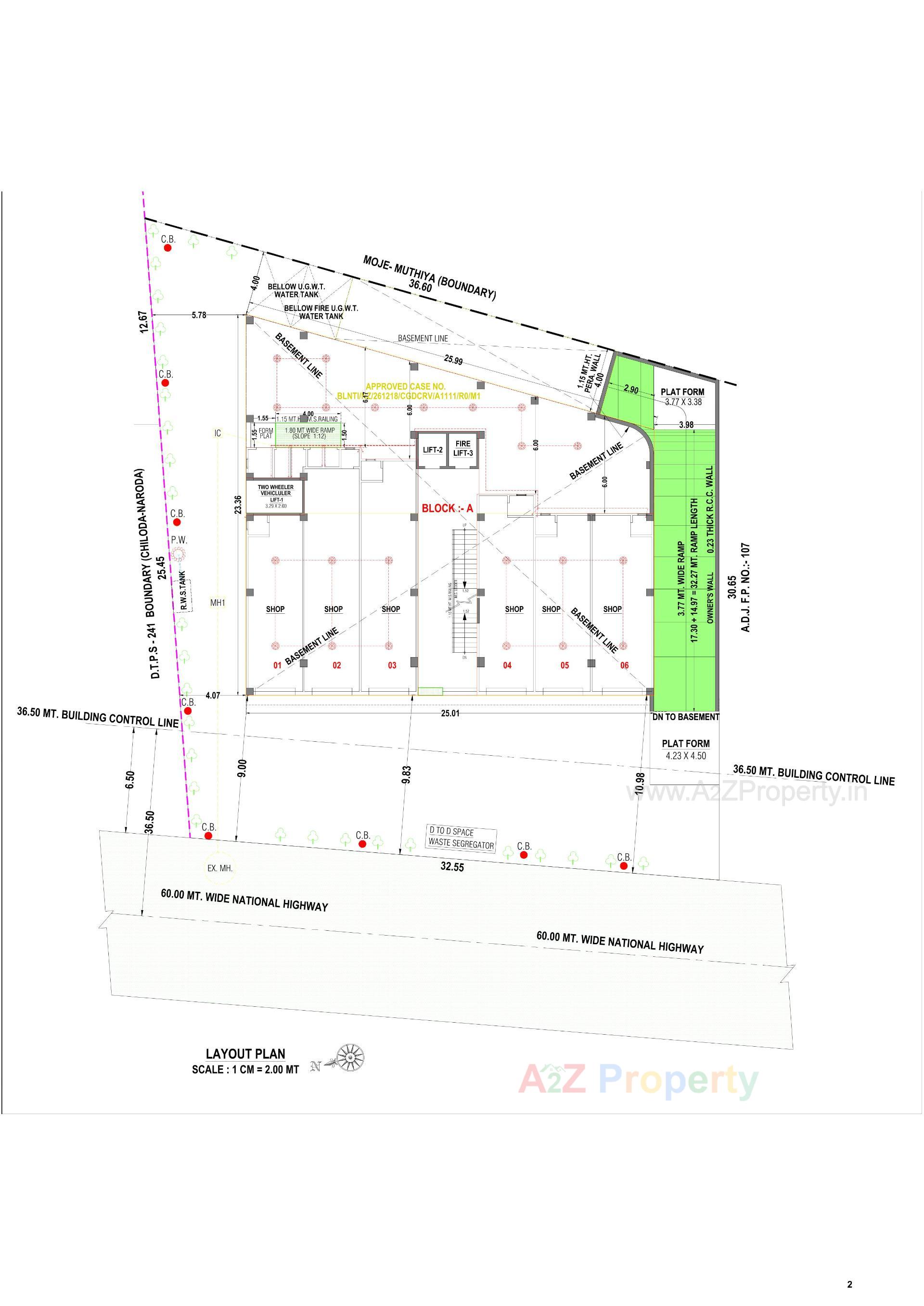  of real estate project Virat Square located at Chiloda, Ahmedabad, Gujarat