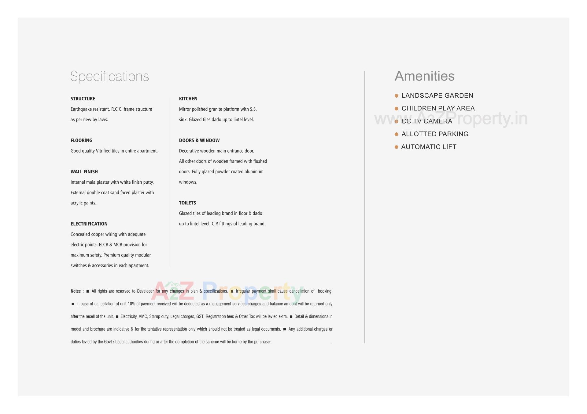  of real estate project Vishakha Eliana located at Tragad, Ahmedabad, Gujarat