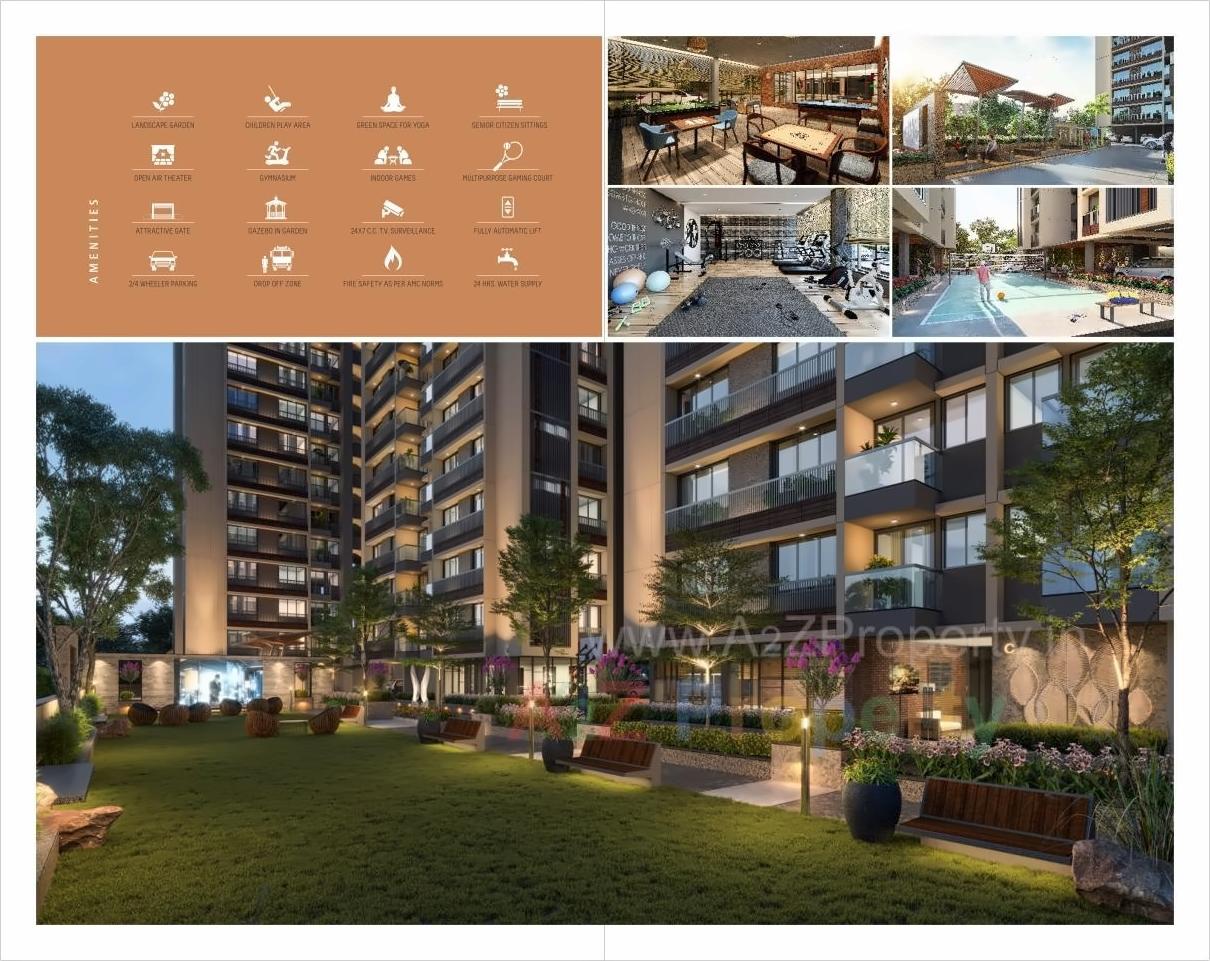 3D Elevation of real estate project Vishakha Elysium located at City, Ahmedabad, Gujarat