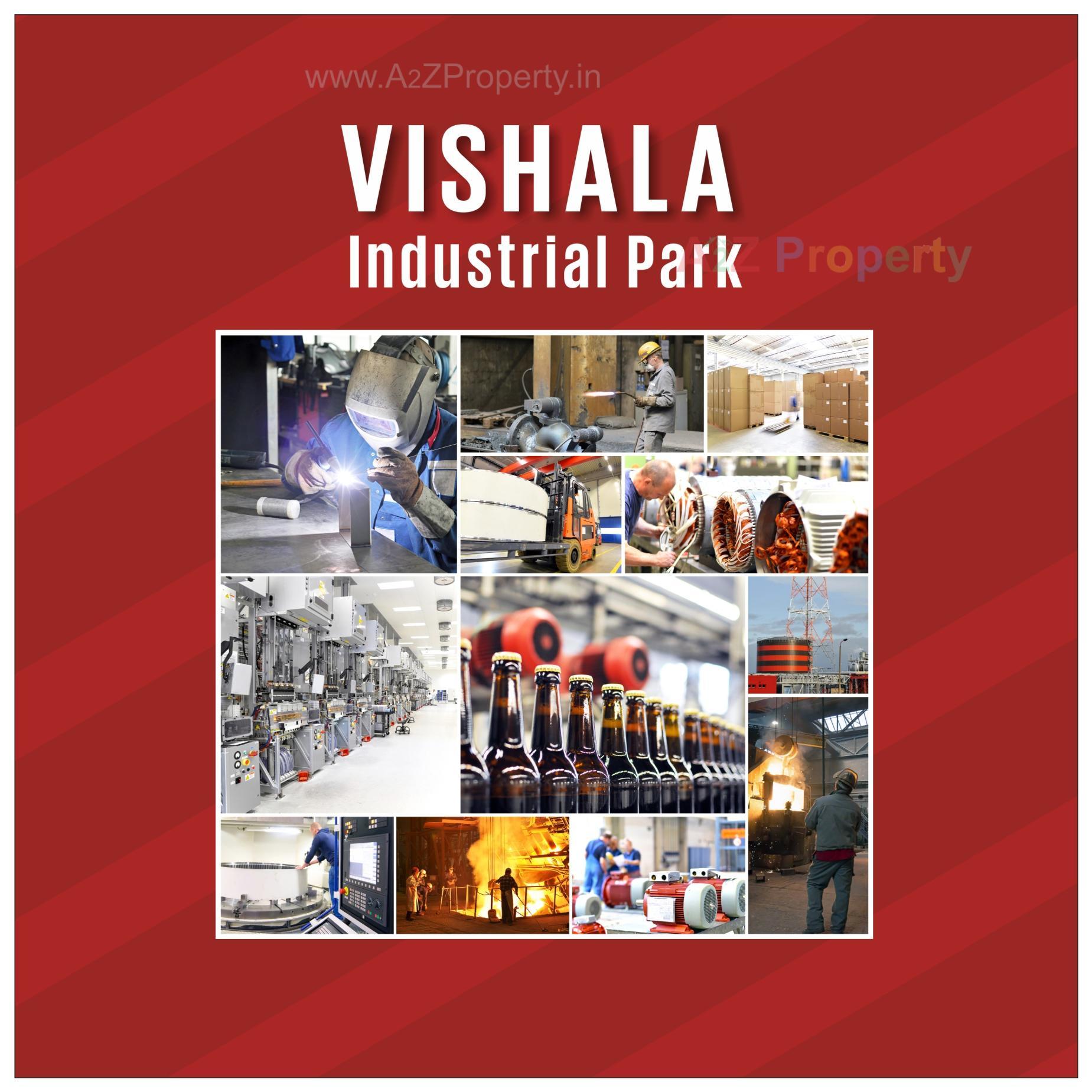  of real estate project Vishala Industrial Park located at Bhuvaldi, Ahmedabad, Gujarat