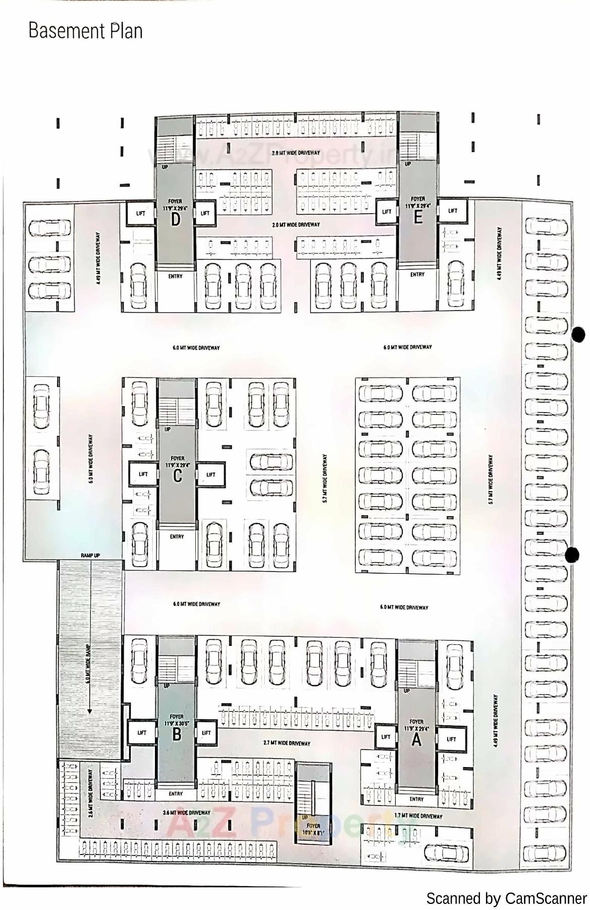 Layout of real estate project Vishala Residency located at Ahmedabad, Ahmedabad, Gujarat