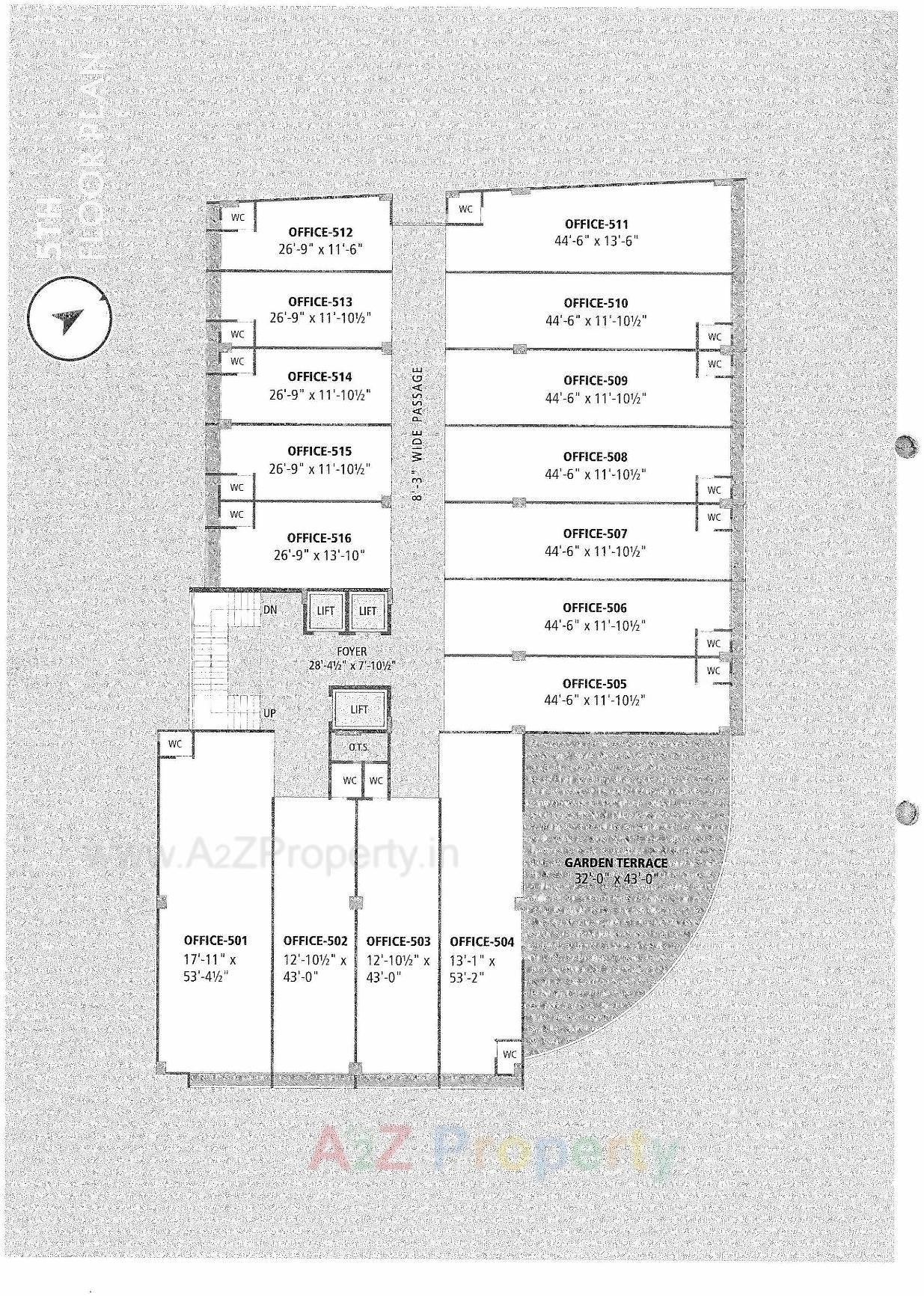 Layout of real estate project Vishala Supreme Ii located at Naroda, Ahmedabad, Gujarat