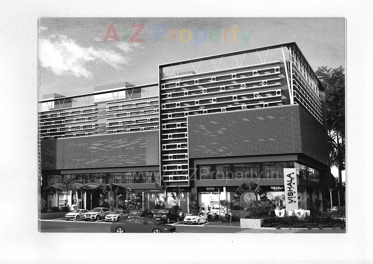 3D Elevation of real estate project Vishala Supreme located at Nikol, Ahmedabad, Gujarat