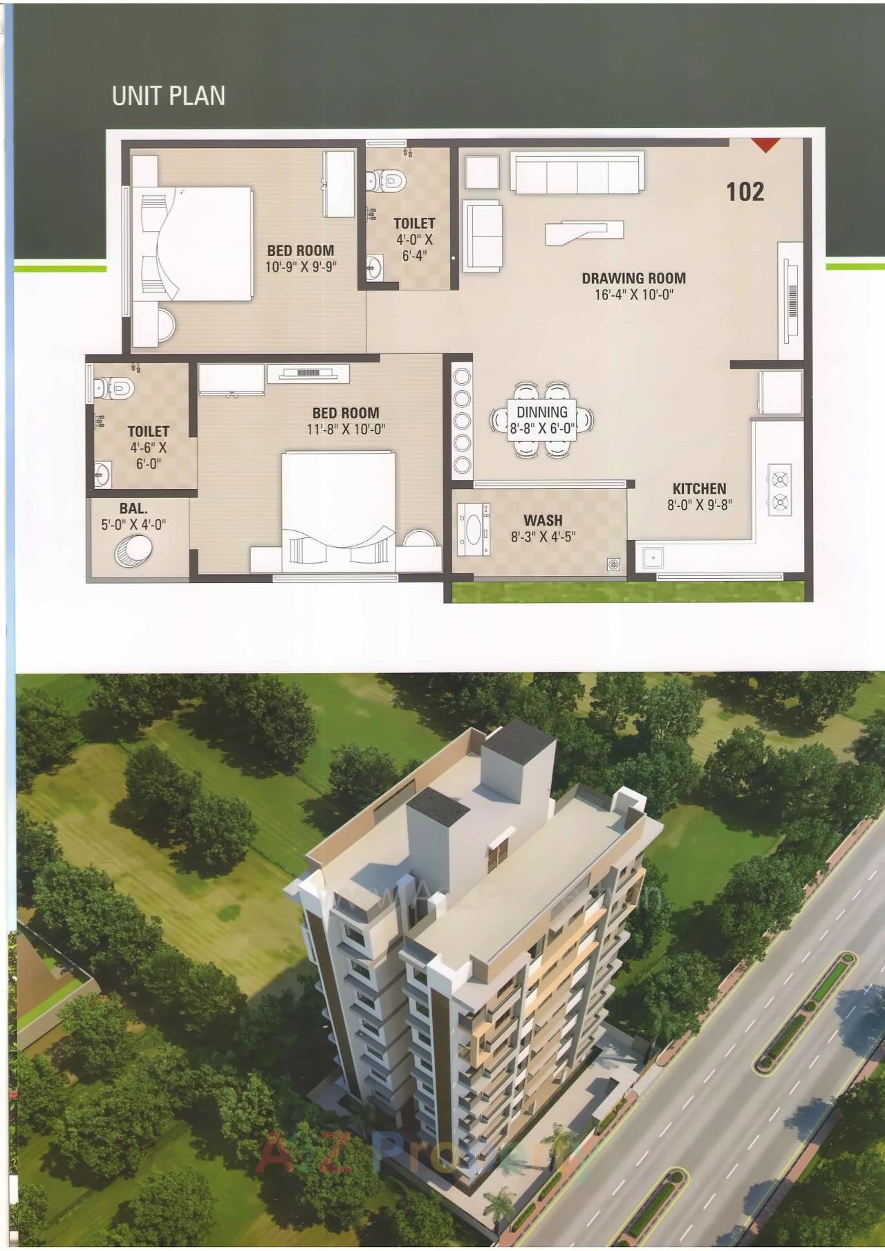 Layout of real estate project Vishwa Homes located at Nikol, Ahmedabad, Gujarat