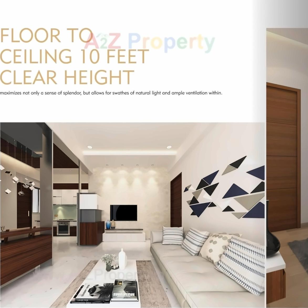 3D Elevation of real estate project Vishwanath Sarathya located at Shela, Ahmedabad, Gujarat