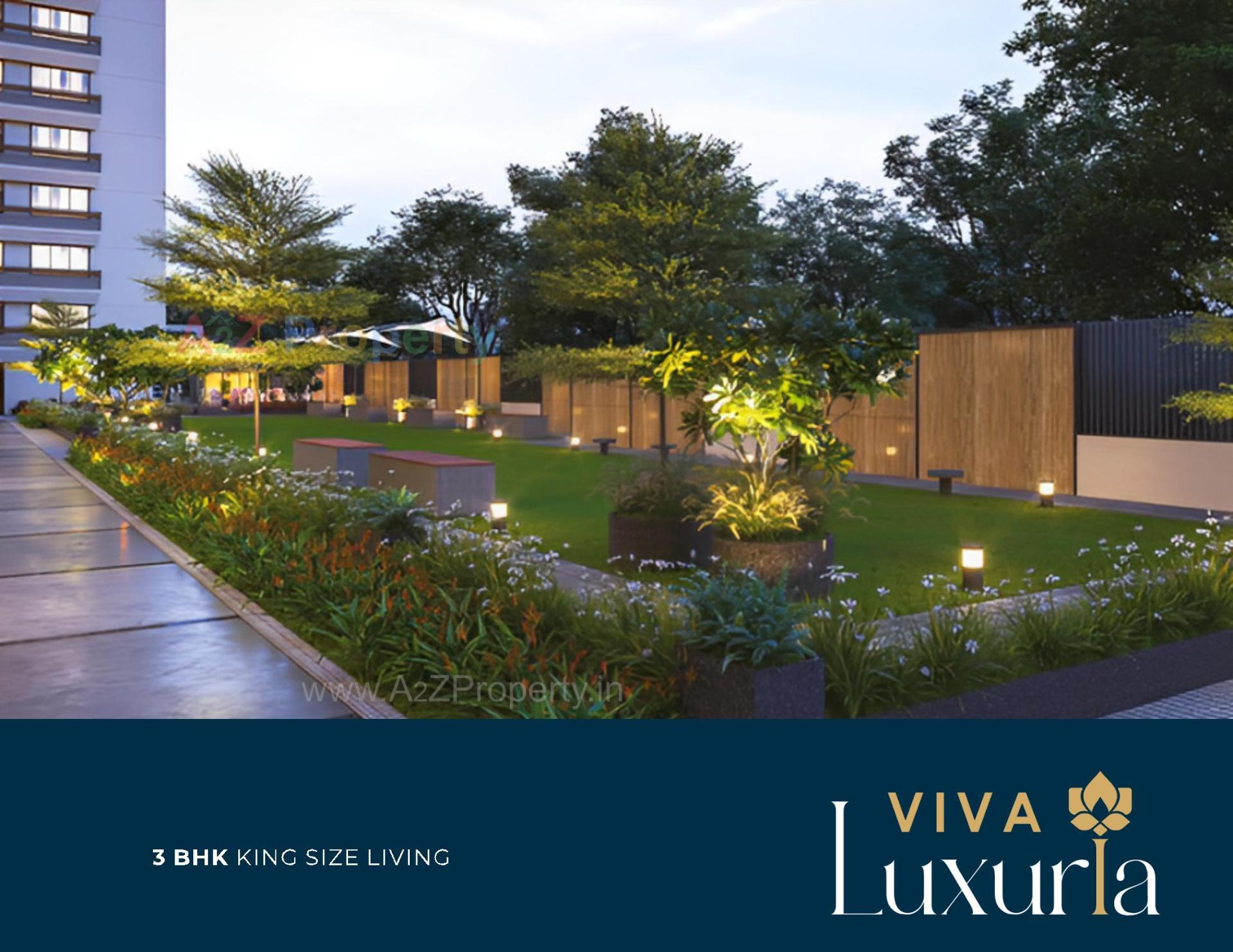 3D Elevation of real estate project Viva Luxuria located at Hathijan, Ahmedabad, Gujarat