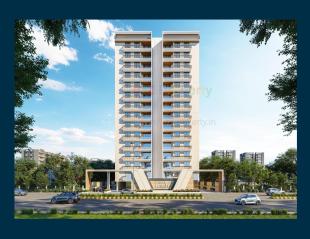 Elevation of real estate project Viva Luxuria located at Hathijan, Ahmedabad, Gujarat