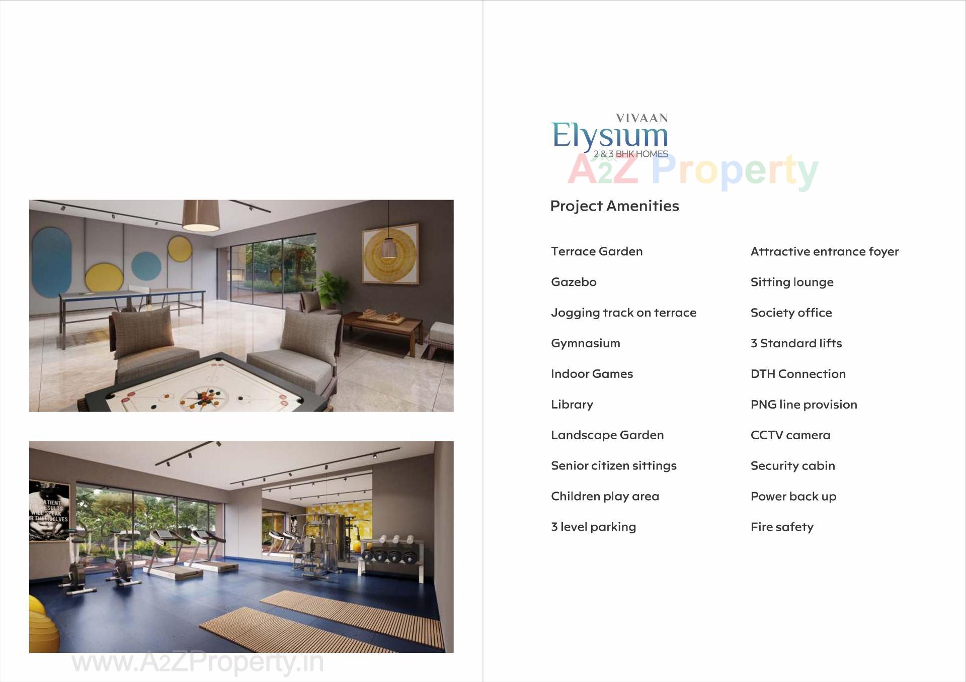  of real estate project Vivaan Elysium located at Zundal, Ahmedabad, Gujarat