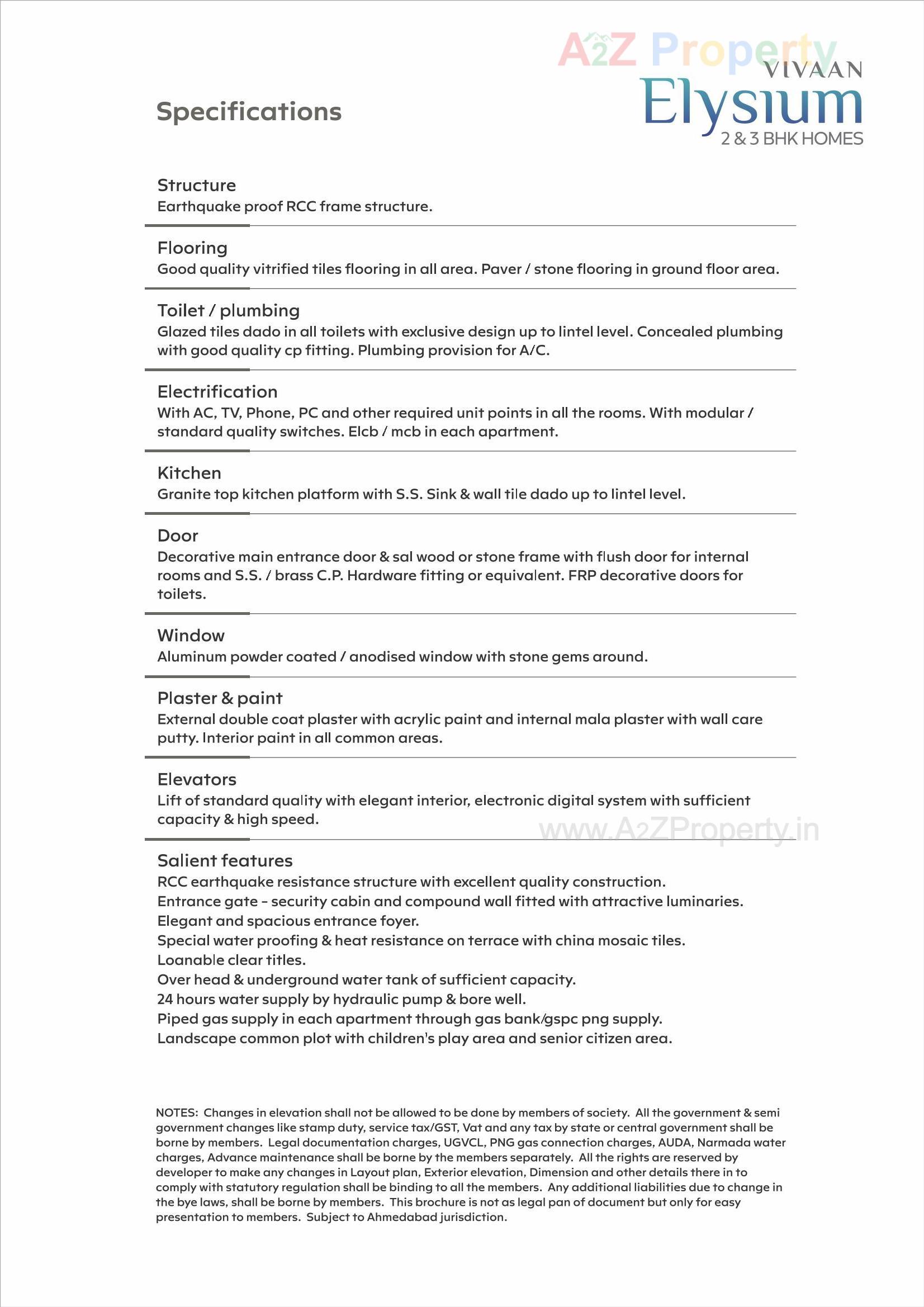 Project Specifications