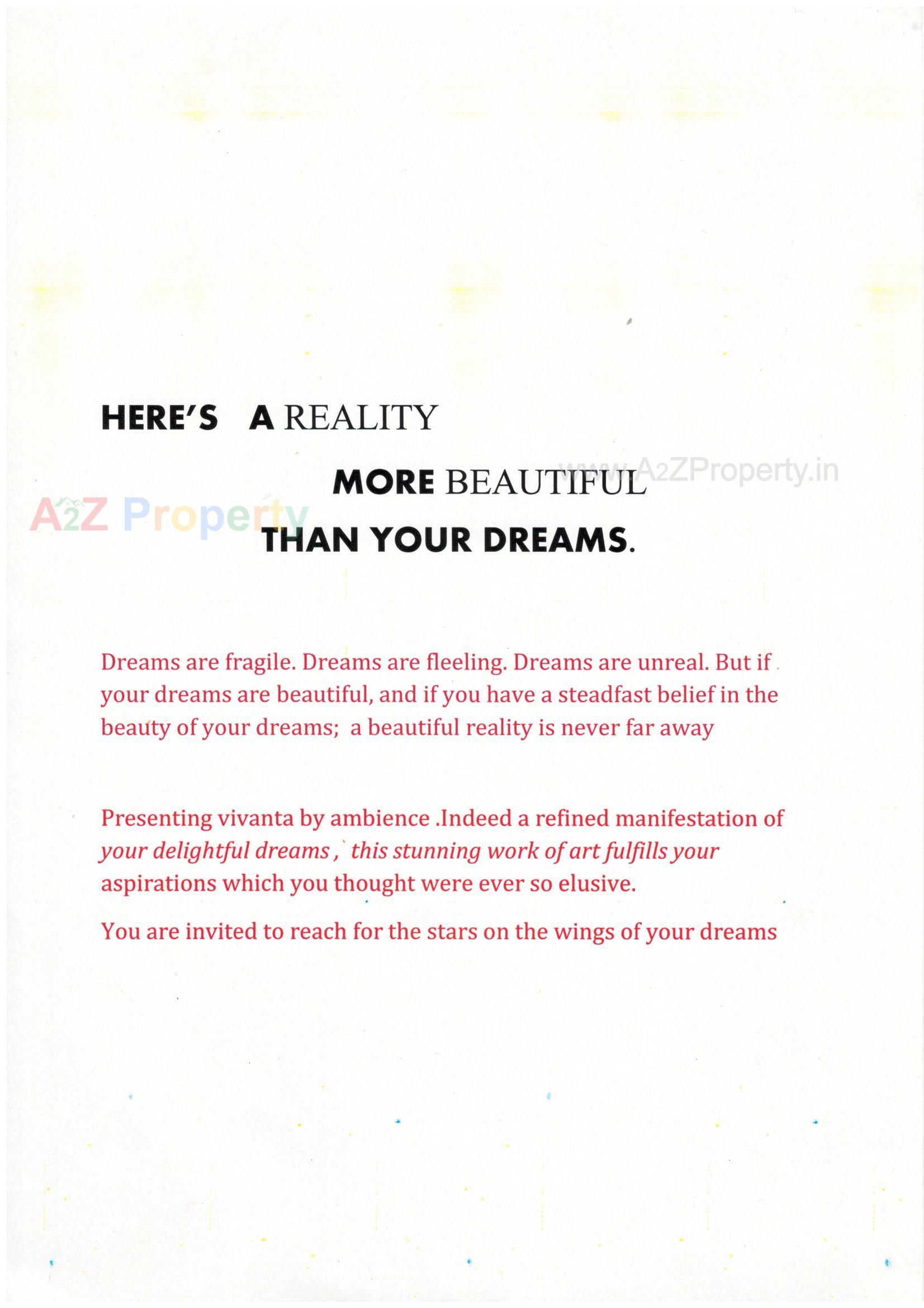  of real estate project Vivanta By Ambience located at Chhadawad, Ahmedabad, Gujarat