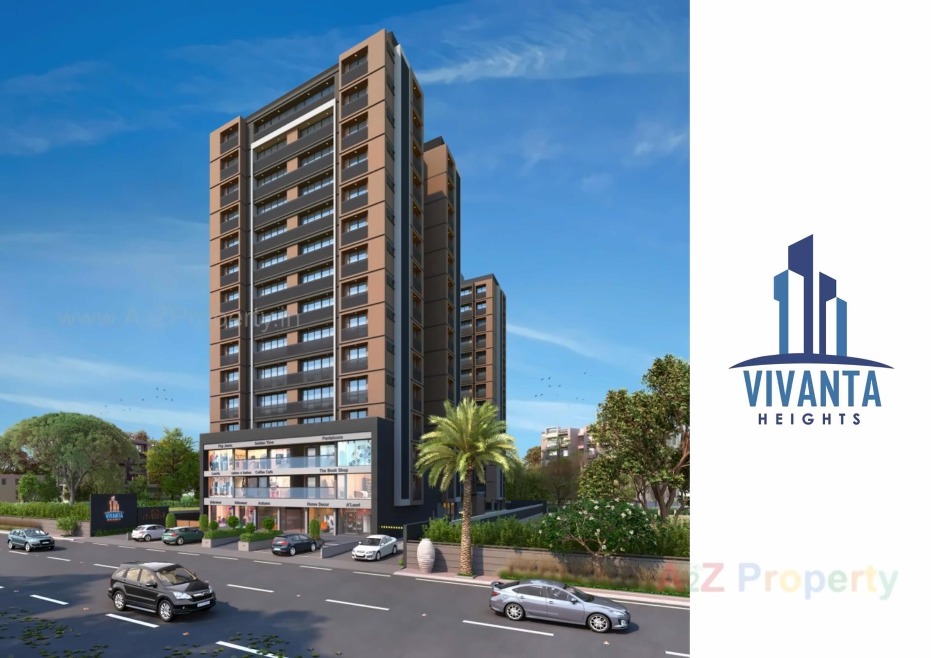 3D Elevation of real estate project Vivanta Heights located at Ahmedabad, Ahmedabad, Gujarat