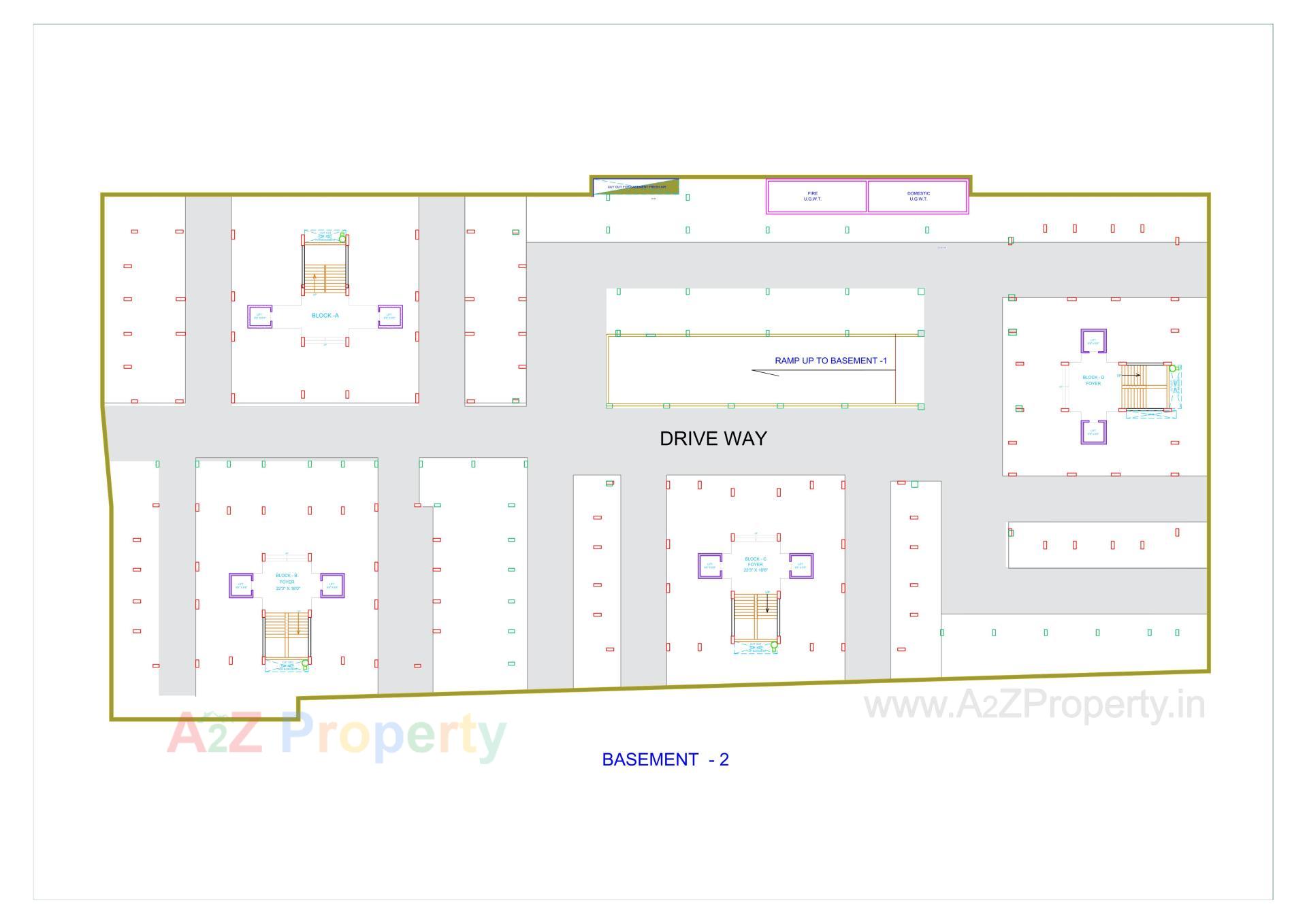 Layout of real estate project Vivekanand Arise located at Jodhpur, Ahmedabad, Gujarat