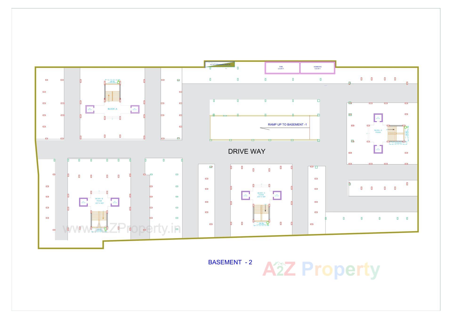 Layout of real estate project Vivekanand Arise located at Jodhpur, Ahmedabad, Gujarat