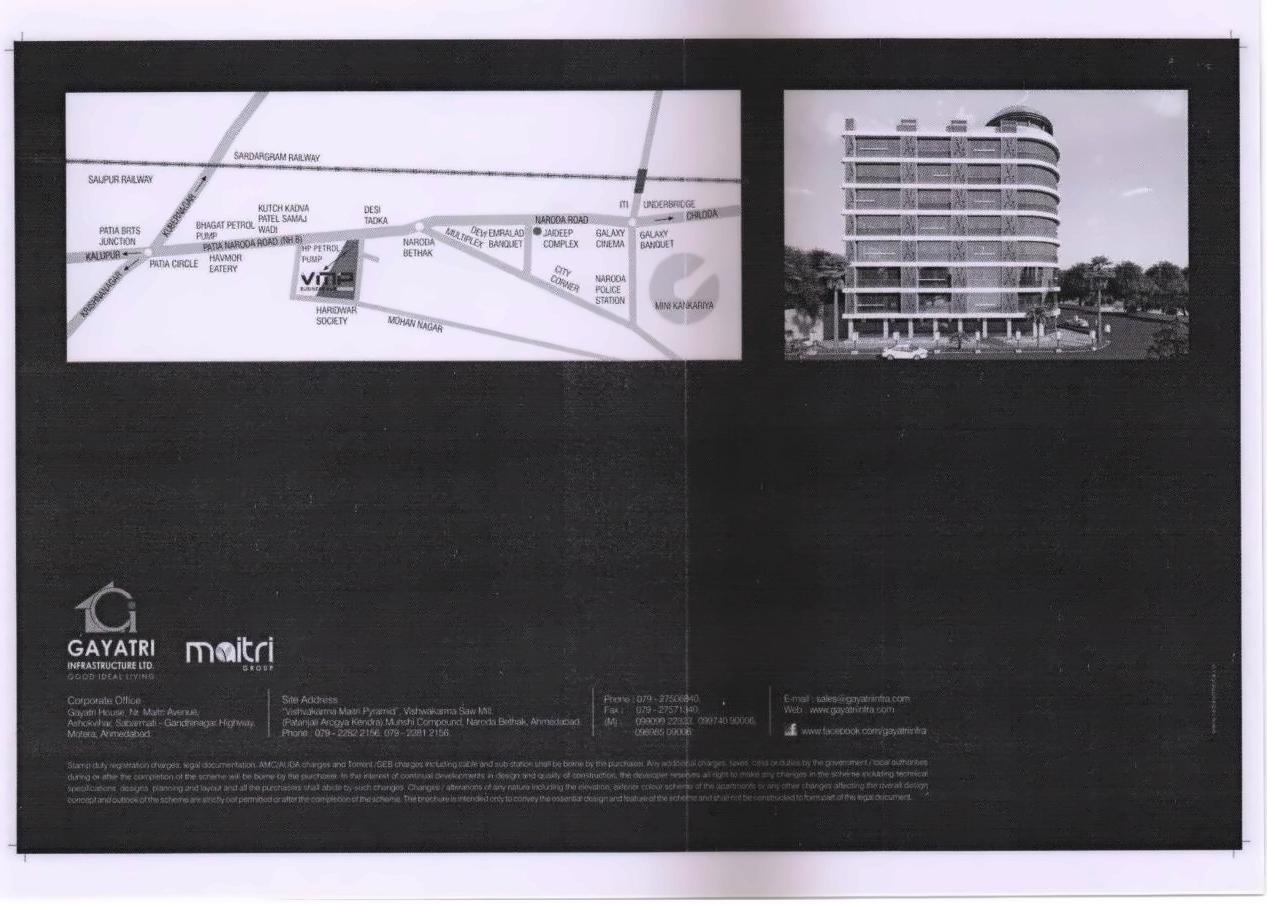  of real estate project Vmp Business Hub (vishwakarma Maitri Pyramid) located at Sabarmati, Ahmedabad, Gujarat