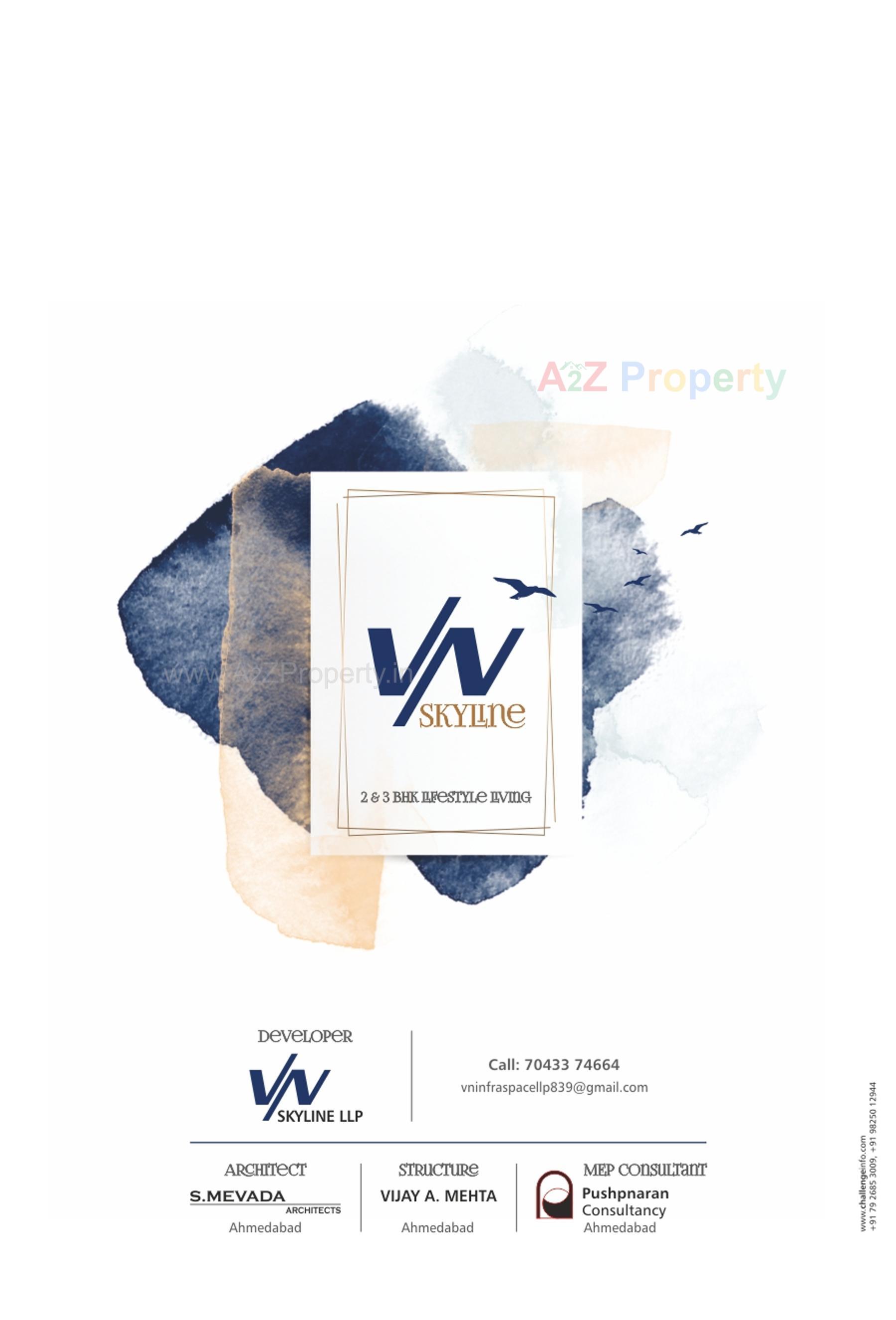  of real estate project Vn Skyline located at Vadaj, Ahmedabad, Gujarat