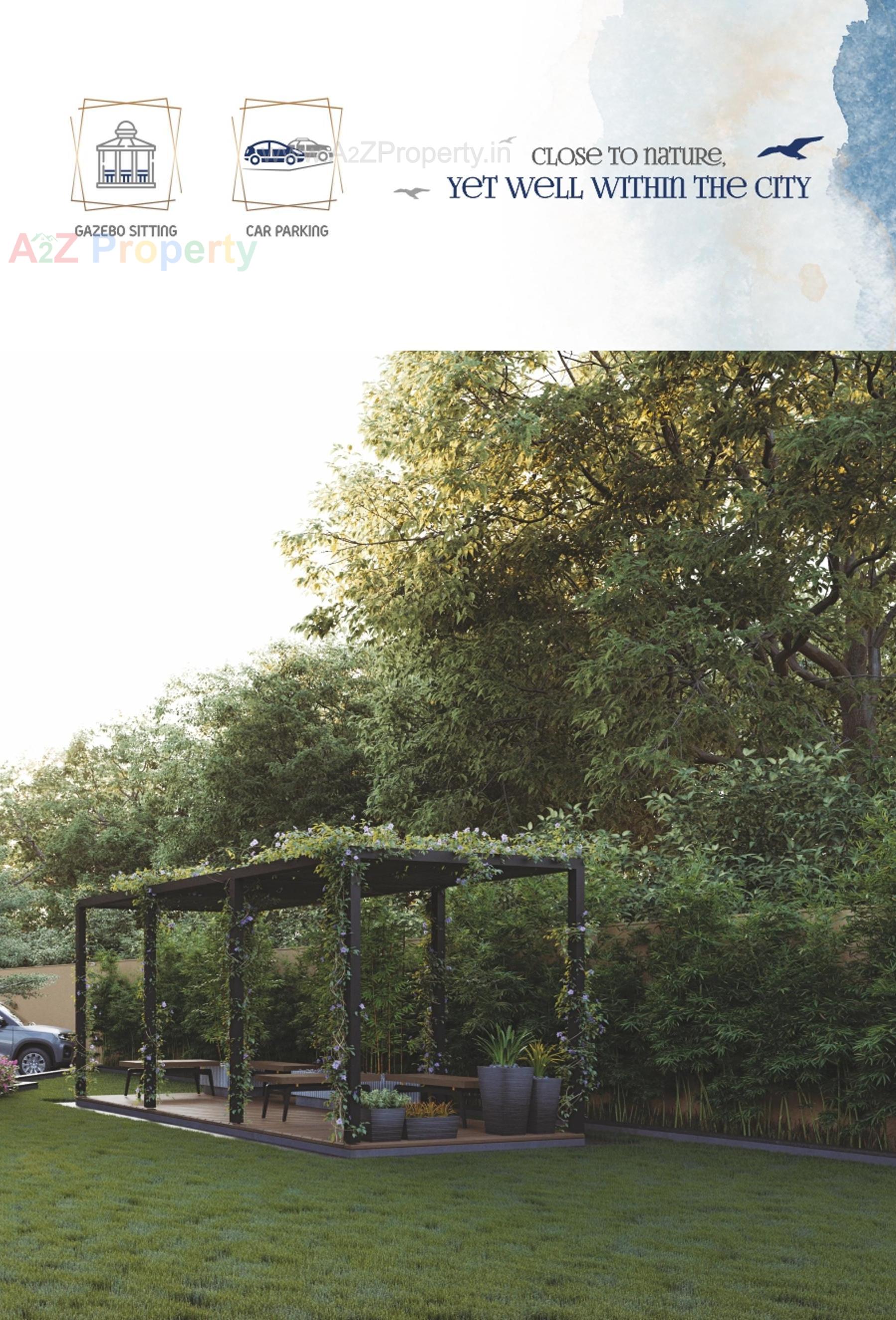 3D Elevation of real estate project Vn Skyline located at Vadaj, Ahmedabad, Gujarat