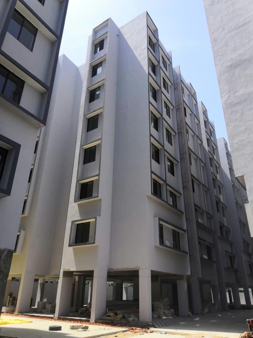 168503_const of real estate project Vraj Galaxy Appartment located at Muthia, Ahmedabad, Gujarat
