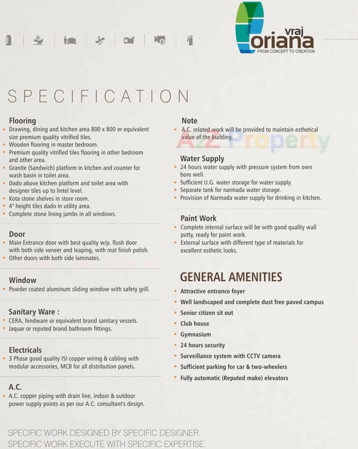 Project Specifications