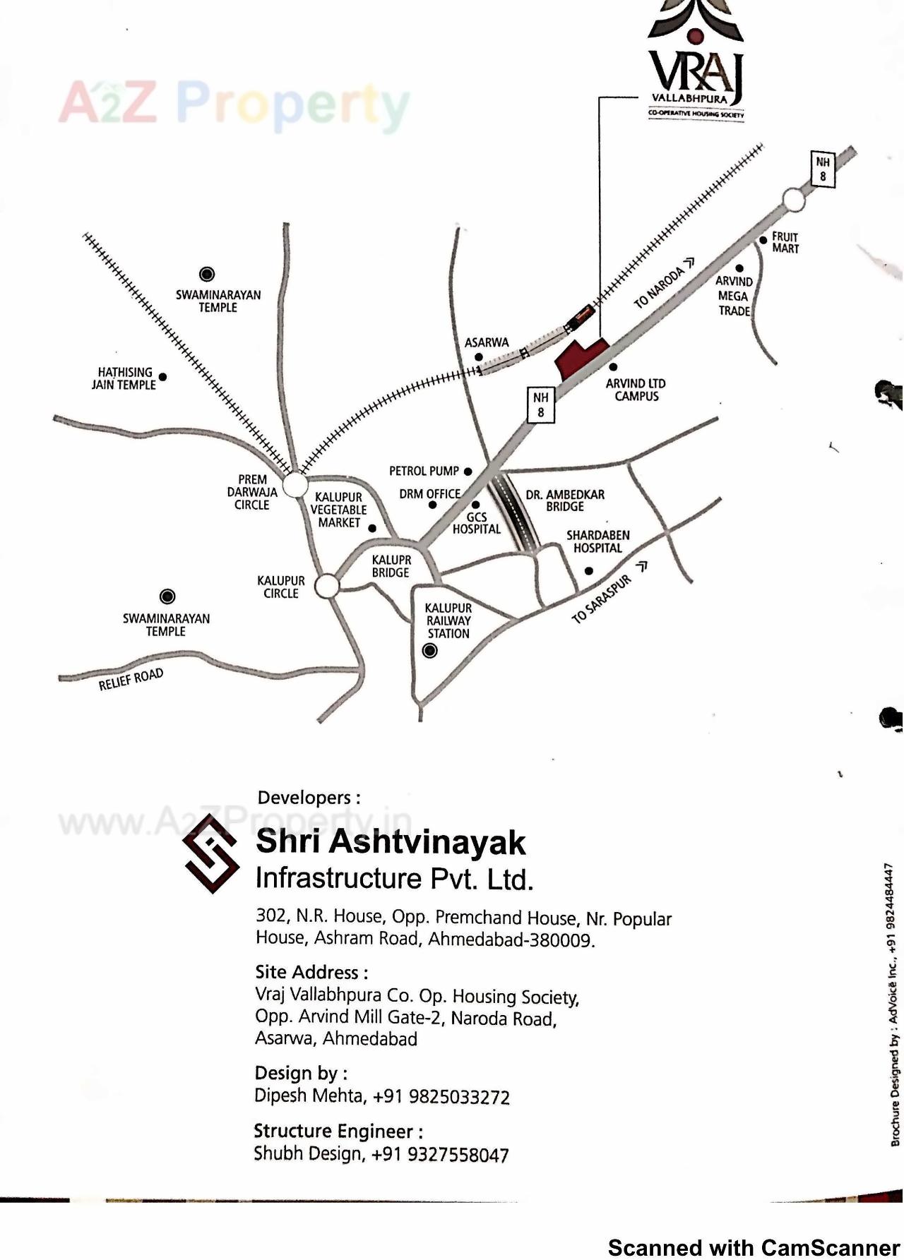  of real estate project Vraj Vallabhpura Co  Op  Hou  Soc  Ltd located at Asarwa, Ahmedabad, Gujarat
