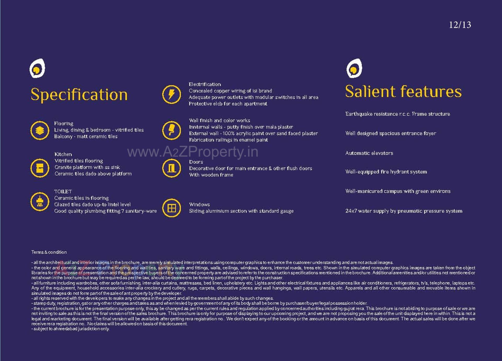  of real estate project Vraj Vatika located at Vastral, Ahmedabad, Gujarat