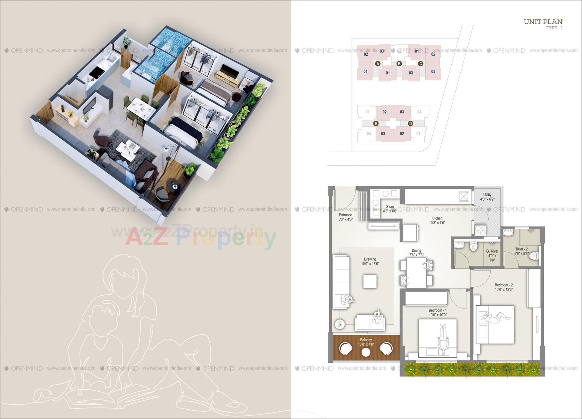 Layout of real estate project Vraj Vatika Ii located at Vastral, Ahmedabad, Gujarat