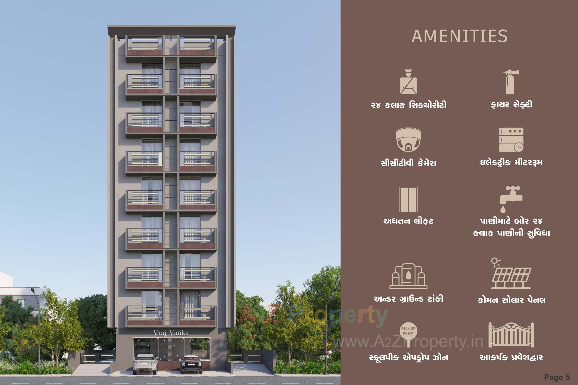  of real estate project Vraj Vatika located at Vatva, Ahmedabad, Gujarat