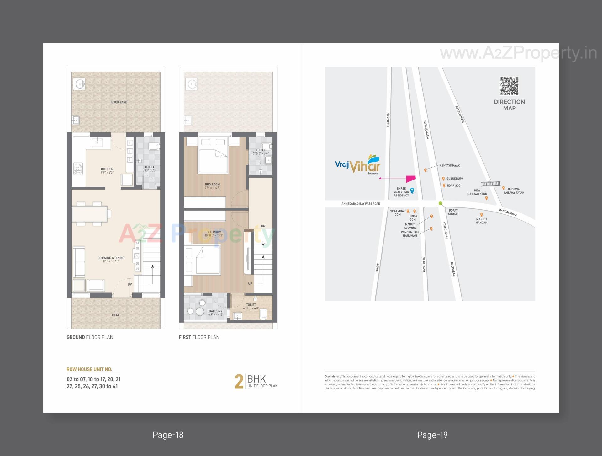  of real estate project Vraj Vihar Homes located at Viramgam, Ahmedabad, Gujarat