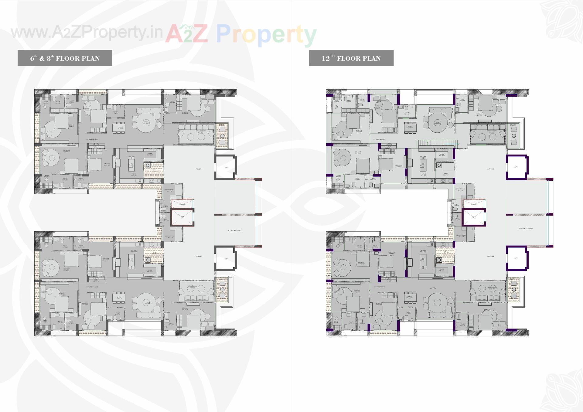 Layout of real estate project Vrajansh Divinity located at Ahmedabad, Ahmedabad, Gujarat