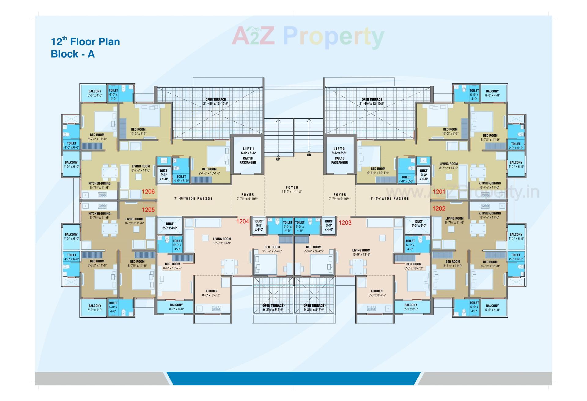 Layout of real estate project Vrajdham located at Fatehwadi, Ahmedabad, Gujarat